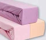 Plahta • jersey • s gumicom • 100% pamuk • raznih boja • dimenzije: cca 90x200 cm