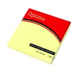 Blok Optima Žuti, 75x75 mm 1 komad