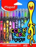 Flomasteri Maped Monster, 12/1 1 pakiranje