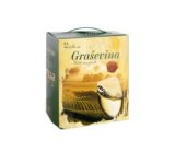 Graševina, bijelo kvalitetno vino Iločki Vinogradi 5 l