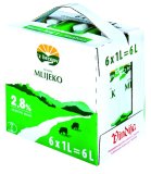 Mlijeko trajno 2,8% m.m. 6/1 ‘z bregov 6 l (6 x 1 l)