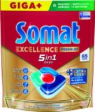 Somat Excellence 5U1 tablete za strojno pranje posuđa 65kom