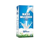 Trajno mlijeko, 2,8% m.m. Naše Mlijeko 1 l