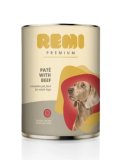 REMI PREMIUM Dog Pašteta, s govedinom, bez glutena, 400g