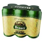 Pivo svijetlo 6/1 4,5% alk. Brauer, 3 l (6 x 0,5 l)