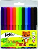 Flomasteri S-line PVC, 12/1 1 pakiranje