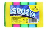 Spužvica za suđe s abrazivom 5/1