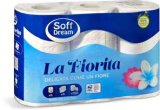 TOALETNI PAPIR FIORITA 4 SLOJA, 150 LISTOVA, 6 ROLA