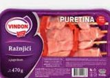 VINDON Pureći ražnjići s paprikom svježi 470 g
