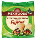 TORTILLE MEXIFOODS kukuruzna ili pšenična 250 g ili 320 g