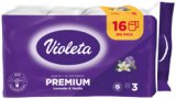 TOALETNI PAPIR VIOLETA PREMIUM lavanda ili pamuk, 3 sloja, 16 rola u pakiranju