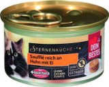 Hrana za macke sufle od jaja s piletinom Dein Bestes 85 g