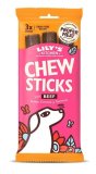 LILY'S KITCHEN Chew Sticks s govedinom, krumpirom i kokosom, bez žit., 3 kom, 1