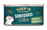 LILY'S KITCHEN Shredded, fileti piletine s dagnjama u umaku, 70g