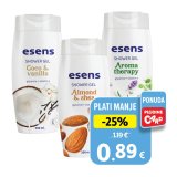 Gel za tuširanje, odabrane vrste Esens 300 ml