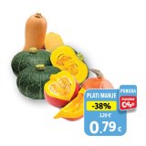 Domaća tikva razne vrste 1 kg