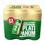 Svijetlo pivo Zlatni Pan 6x0,5 l