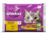 Whiskas 1+ izbor peradi 4 x 85 g