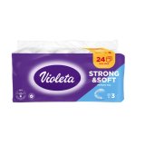 Toaletni papir Pure & strong Violeta 24 role