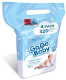 Go,Go Baby BABY VLAŽNE MARAMICE ZOBENO MLIJEKO, 80 MARAMICA