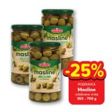 -25% na masline, odabrane vrste Podravka 350 g - 700 g