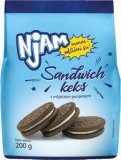 Njam Keks Sandwich, s mliječnim punjenjem