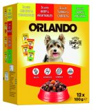 ORLANDO Mokra hrana za pse 12 x 100 g