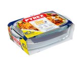 PEKAČ VATROSTALNI PYREX 4,3 L + 2,2 L 1 kom