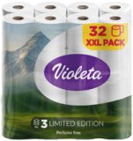 TOALETNI PAPIR VIOLETA Limited edition 3 sloja, 32 role u pakiranju
