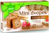 -20% na dvopeke i prepečence Naturel odabrane vrste