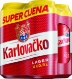 Karlovačko PIVO 4x0,5 l