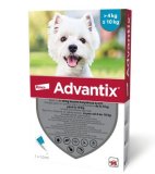 Advantix ampula za odbijanje i ubijanje buha, krpelja, papatača, komaraca i odbijanje stajske muhe kod pasa od 4 do 10 kg