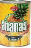 Kompot ananas komadići Frudela, 290 g, 1 kg = 4,10 € MPC 2.5.2025.: 1,89 €