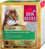 Dein Bestes pijesak za mačke s aktivnim ugljenom i aloe verom, 6l