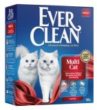 EVER CLEAN MULTIPLE CAT za više mačaka, granule aktivnog ugljena