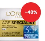 Krema za lice Age specialist, odabrane vrste L'Oreal 50 ml