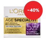 Krema za lice Age specialist, odabrane vrste L'Oreal 50 ml