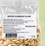 Bučine koštice, 1 kg = 6,63 € MPC 2.5.2025.: 2,99 € Zemlja podrijetla: Ukrajina