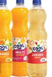 Bezalkoholno piće jabuka, naranča, multivitamin, Cool, 1,5 l, 1 l = 0,59 €, MPC 2.5.2025.: