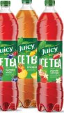 Ledeni čaj breskva, jagoda vanilija, šumsko voće Juicy, 1,5 l 1 l = 0,99 € MPC 2.5.2025.: 1,99 €