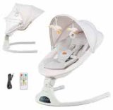 Kinderkraft Električna ljuljačka za bebe Tulsy