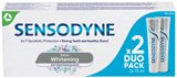 ZUBNA PASTA SENSODYNE whitening ili flouride 2 x 75 ml