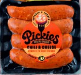 Pileća kobasica Pickies Dimljena, Chill & sir, sir 210 g