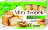 Naturel mini dvopek classic 120g