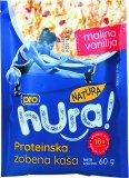 Zobena proteinska kaša malina vanilija* Hura natura,60 g