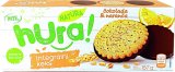 Keks integralni okus naranče preliven čokoladom* Hura natura,157 g