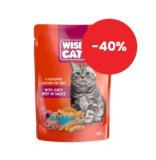 Hrana za mačke, razne vrste Wise Cat 100 g