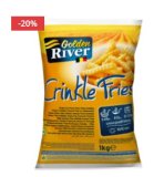 CRINKLE CUT smrznuto, 1 kg