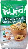 Hura natura Muesli hrskavi s kikirikijem i orašastim plodovima