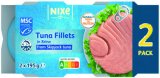 Tuna u vlastitom soku NIXE 2x195 g